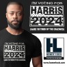 Tired of Craziness Vote Harris T-shirt